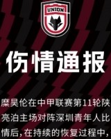 陕西联合官方：糜昊伦左膝后交叉韧带再次扭伤，需4-5周康复